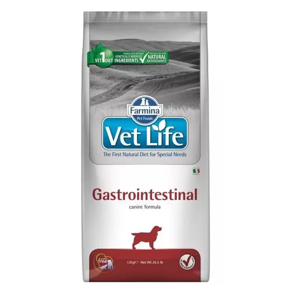 Сухой корм для собак Farmina Vet Life Gastrointestinal при заболеваниях ЖКТ 2 кг