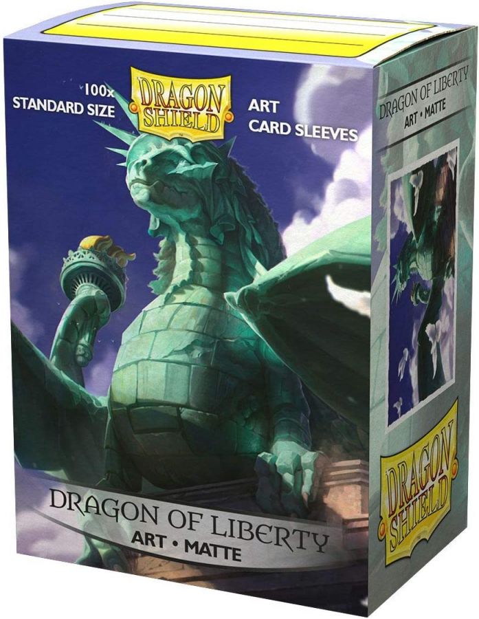 Протекторы Dragon Shield - Art Dragon of Liberty Statue (100шт, 66х91мм)