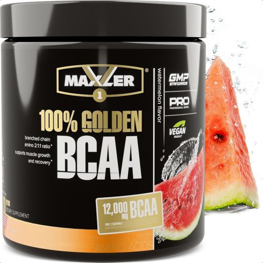 Аминокислоты 100% Golden BCAA 2 1 1 210 г Maxler