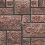 Искусственный Декоративный Камень Малахит Бристоль 38-52 1м2 90x90мм-190х270мм.