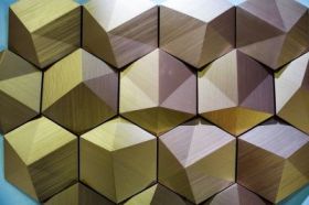 Гипсовая 3D Панель Фабрика Камня Cube 1м2
