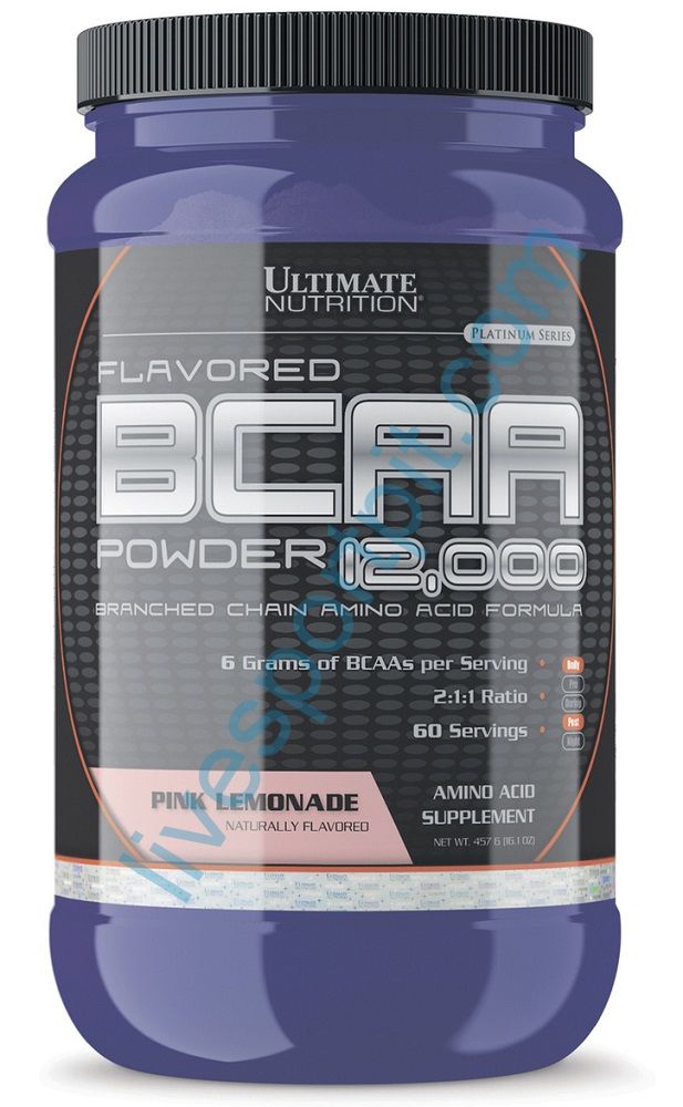 Аминокислоты Flavored BCAA Powder 12000 457 г Ultimate Nutrition