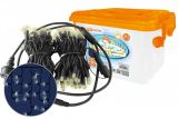 Гирлянда-бахрома ул. 152LED 2700К 2х1м., черн.кауч., соед до 5мод., IP65 250V TDM SQ0361-0064