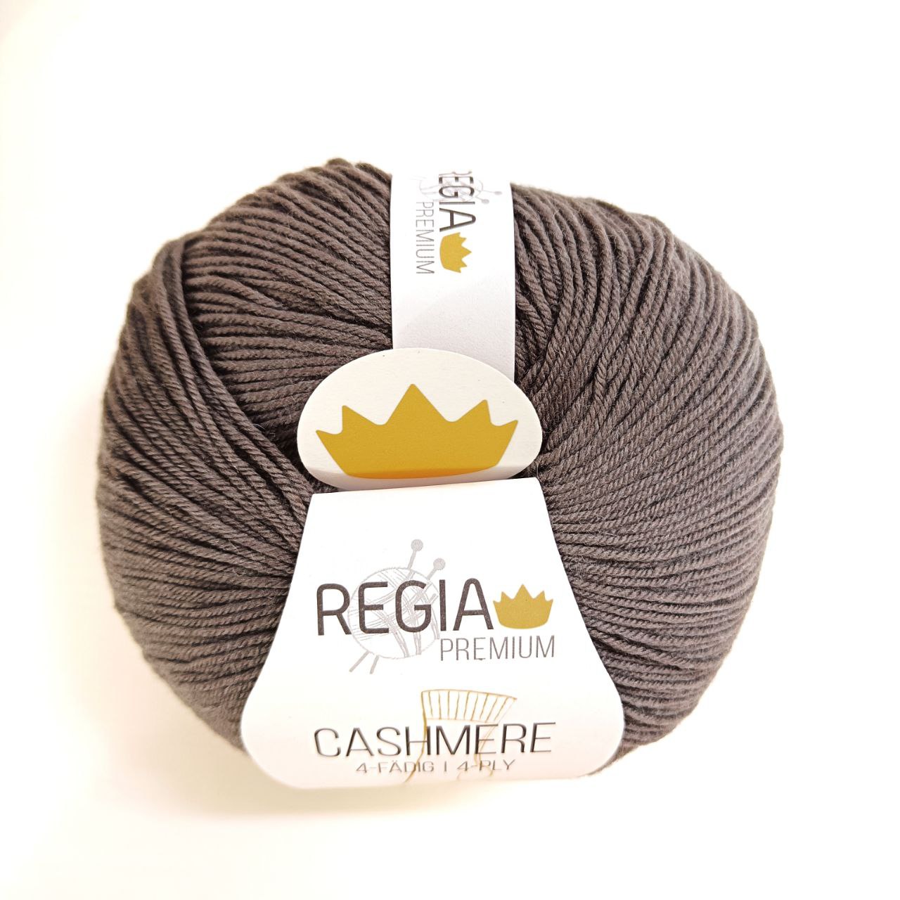 Regia Premium Cashmere 93 темно-серый