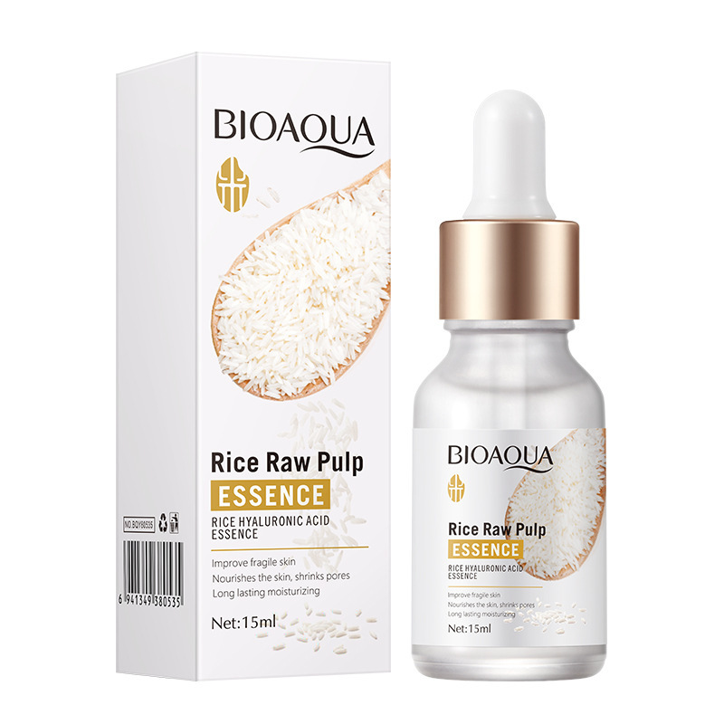 Сыворотка для лица с экстрактом риса Bioaqua Rice Raw Pulp Cream 15 мл