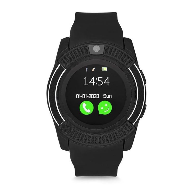 Умные Часы Smart Watch V8, Цвет Черный