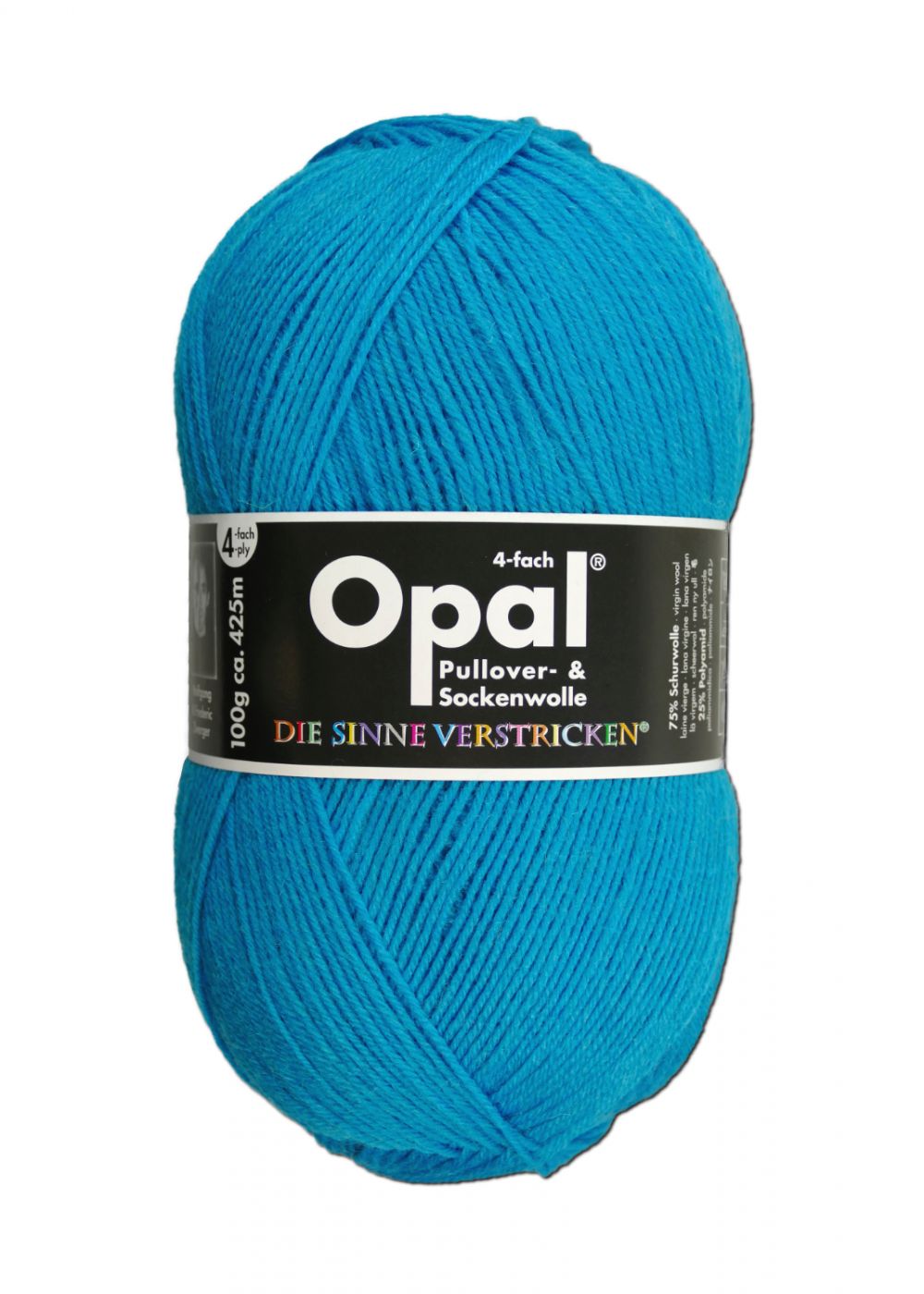 Opal Uni 4-fach 5183 бирюзовый
