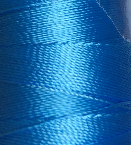 Нитка полиэстер 100% PILIGRIM №40, 500м, голубой №F76, арт. NP-0018