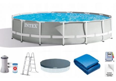 Intex 26724, каркасный бассейн 457 x 107 см Prism Frame Pool