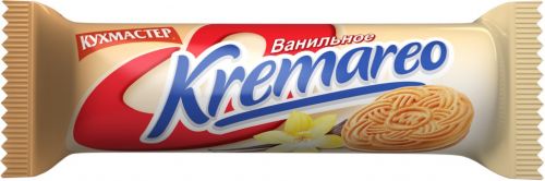 Печенье «КУХМАСТЕР» Kremareo ванильное, 100 г