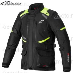Куртка Alpinestars Andes V3 Drystar, Чёрная с неоново-жёлтым