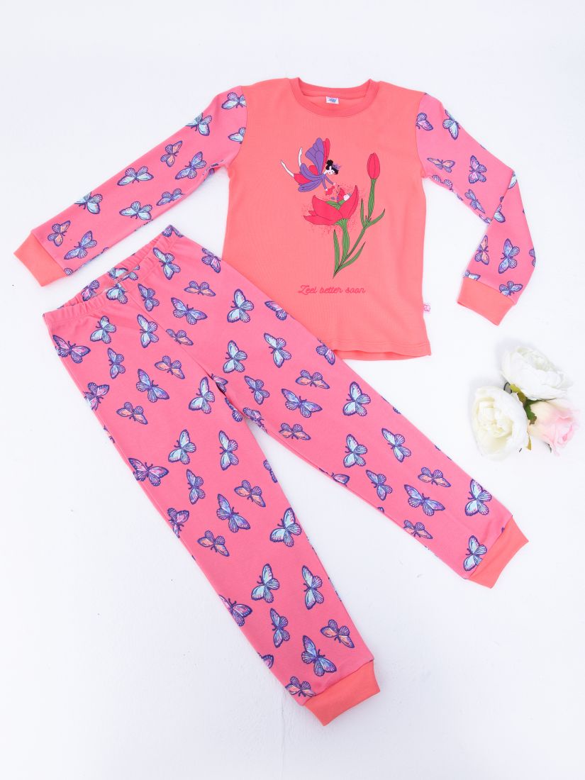 Пижама для девочки Бабочка