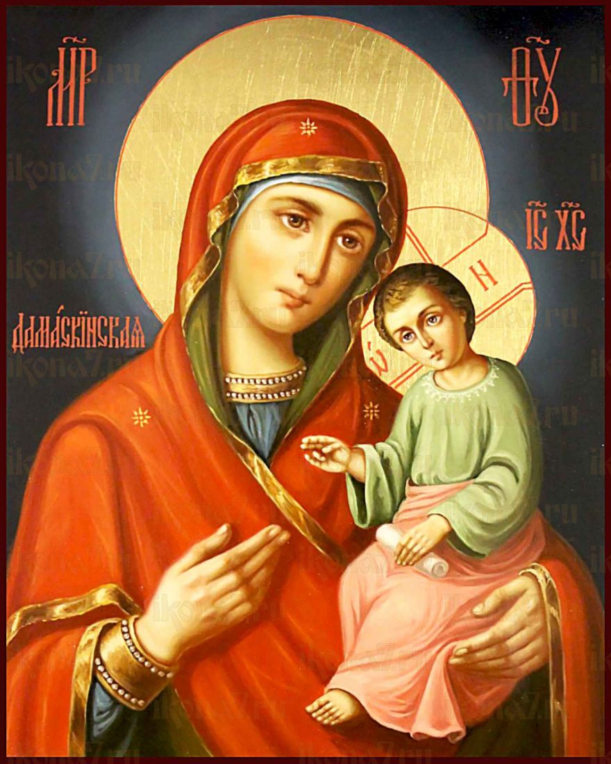 Дамаскинская икона Божией Матери