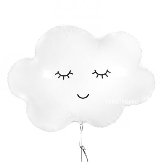 Спящее облако шар фольгированный с гелием