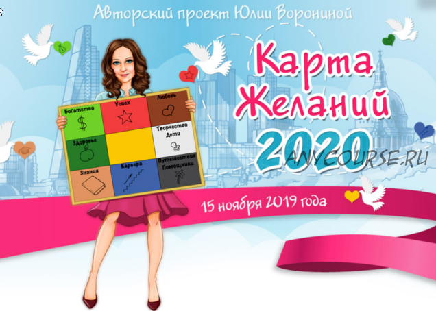 Карта желаний 2020. Уровень Platinum (Юлия Воронина)