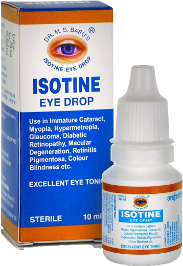 Глазные капли Айсотин | Isotine | 10 мл