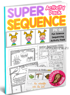 Рабочая тетрадь на английском: Super Sequence Activity Pack [Crafty classroom]