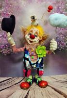 Комплект мастер-классов по созданию кукольной композиции «Клоун Сеня» (Елена Лаврентьева)