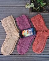 Женственные носки «Linden Socks» (Юля Вяжувий)