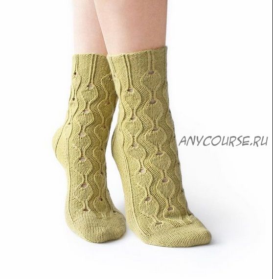 [Вязание] Носочки «peacock_socks» (dari.teplo.74)