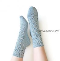 [Вязание] Носочки «vitrage_socks» (dari.teplo.74)