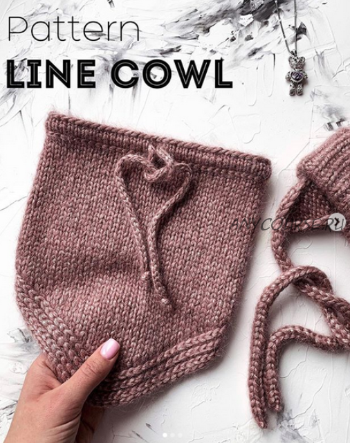 [Вязание] Снуд с уголком «Line cowl» (juleo_by_juleo)