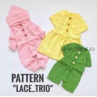 3 в 1 'Lace_trio' (комбинезон, комбишорты, платье) (lfilicheva_knitting)