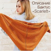 Мастер-класс по вязанию бактуса «Scarlett» (Elena Shapetko)