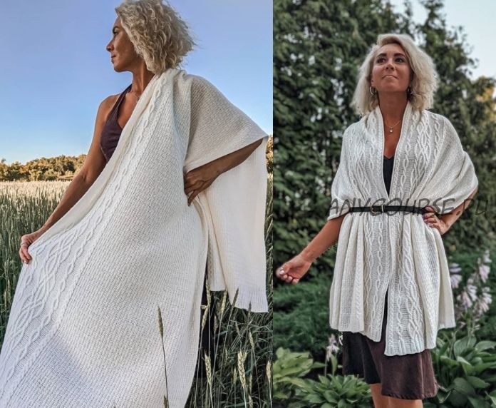 Палантин 'Stambul' (shapetko_knitwear)