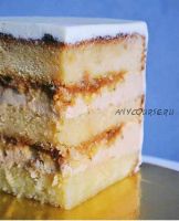 [fun bun] Рецепт-техника торта Али-баба (мёд, банан, карамель) (Юлия Нежурина)