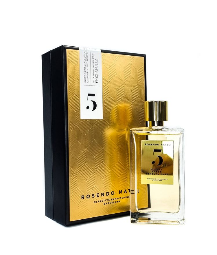Rosendo Mateu Olfactive Expressions Nº 5 Floral, Amber, Sensual Musk 100 мл