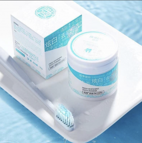 Зубной порошок отбеливающий Hchana Fresh Whitening Tooth Powder 50гр