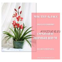 МК орхидеи Цимбидиум из фоамирана (Александра Троицкая)