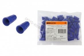 TDM соединительный изолирующий зажим (СИЗ-2) 2,5-4,5 мм2 синий (цена за уп. 50 шт) арт: 462893