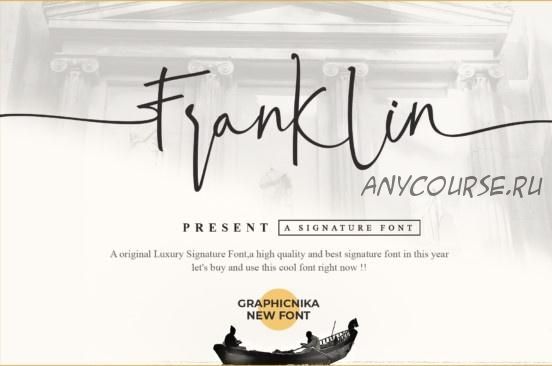 [Creativefabrica] Franklin Font