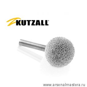 Шлифовальная головка Kutzall шарообразная D 25,4 мм Coarse Original хвостовик 6,35 мм М00014805