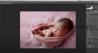 Newborn Editing. Обработка фотографий новорожденных, на английском (Jessica Vaughn)