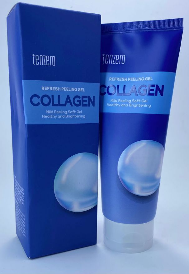Пилинг-гель для лица с колагеном  Tenzero Refresh Peeling Gel Collagen 180 мл