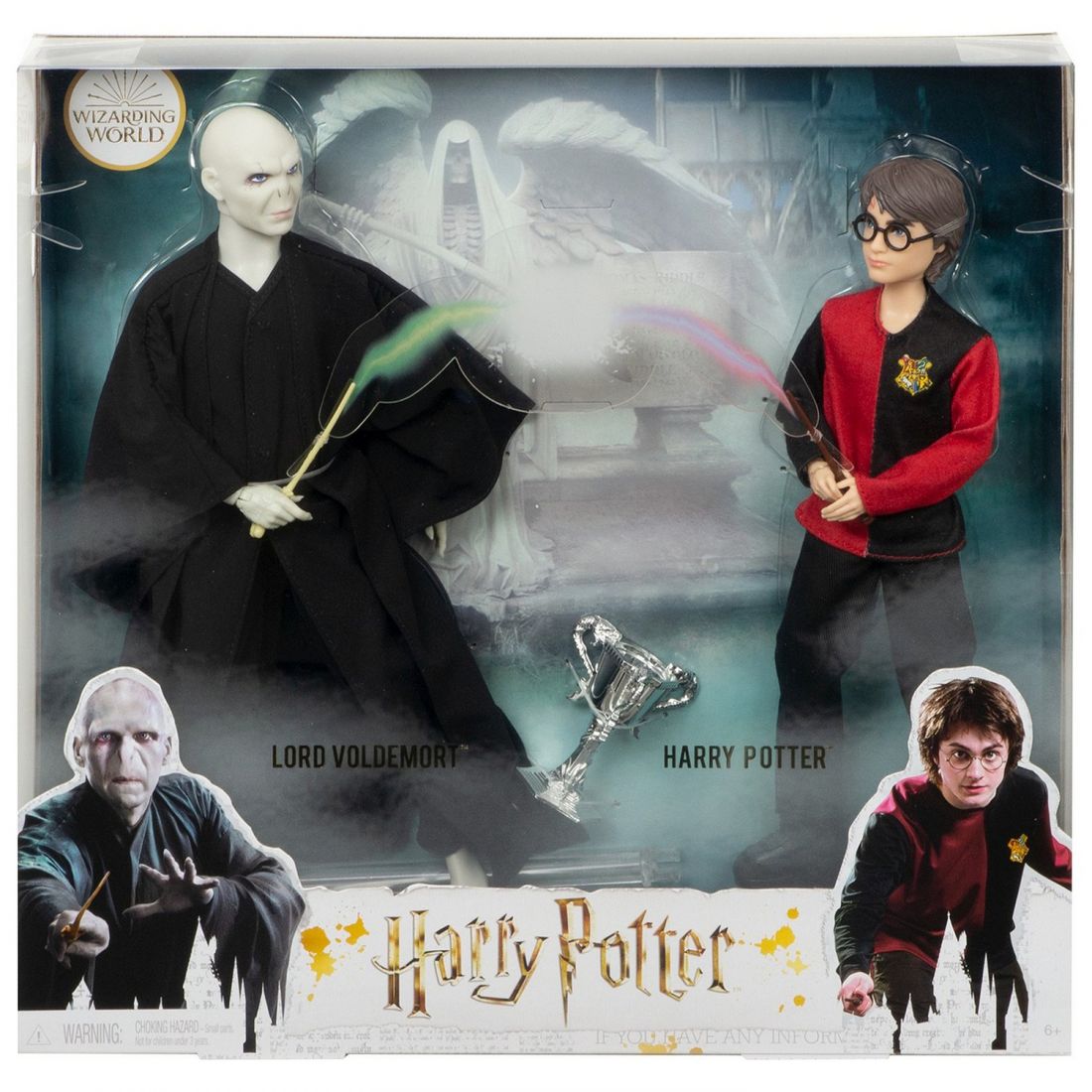 Набор кукол Harry Potter Лорд Волан-де-Морт и Гарри Поттер GNR38