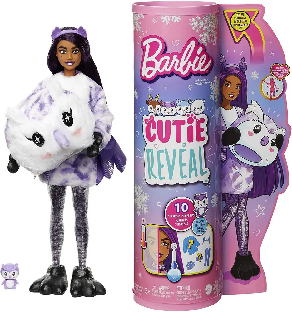Кукла Барби Cutie Reveal Сова HJL62