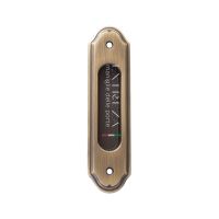 Ручка Extreza P602 для раздвижных дверей бронза матовая