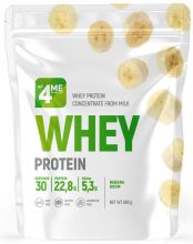 Сывороточный протеин WHEY Protein 900 г 4Me Nutrition Банан