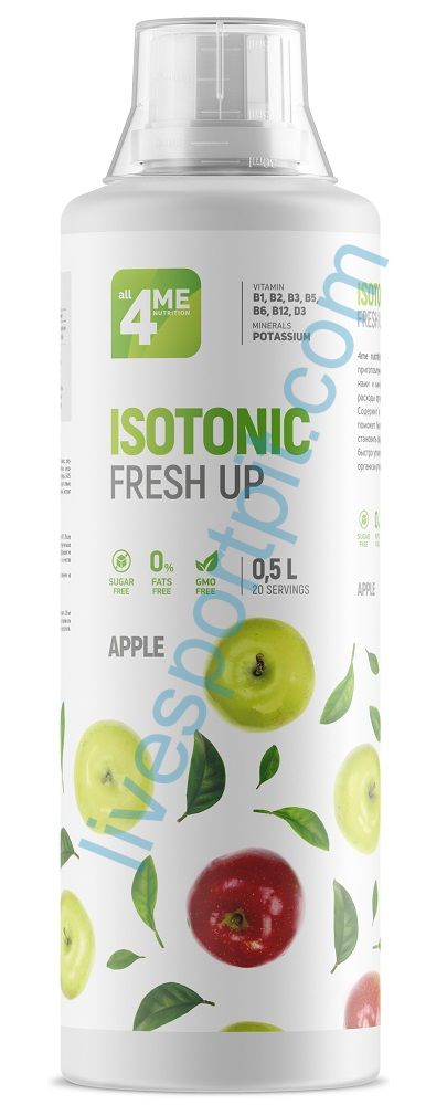 Изотоник Isotonic Fresh Up 500 мл 4Me Nutrition Яблоко