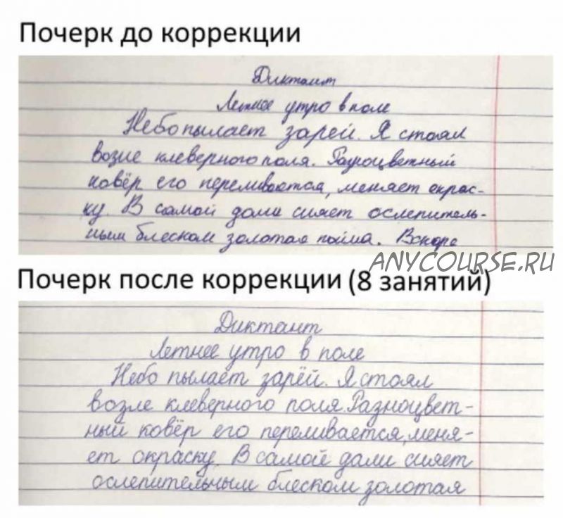 Как улучшить почерк вашего ребенка всего за 9 занятий (Ольга Илюхина)