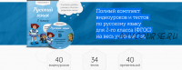[Videouroki] Полный комплект видеоуроков и тестов по русскому языку для 2-го класса (ФГОС) на весь учебный год (Дмитрий Тарасов)