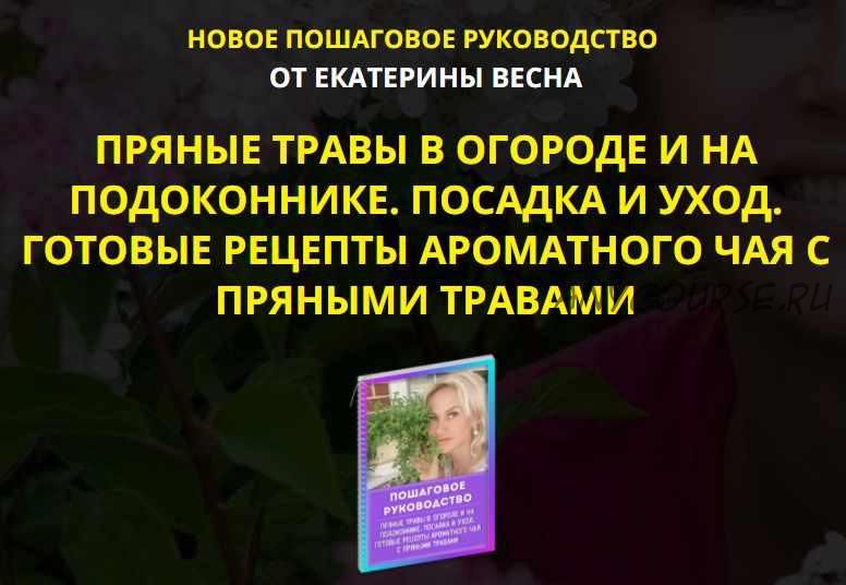 Пряные травы в огороде и на подоконнике. Посадка и уход. Готовые рецепты ароматного чая с пряными травами. Premium комплект. (Екатерина Весна)