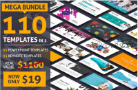 Mega bundle 110 templates in 1 [Mightydeals]