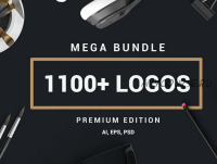 [Design District] Mega bundle 1100 Logos & Badges