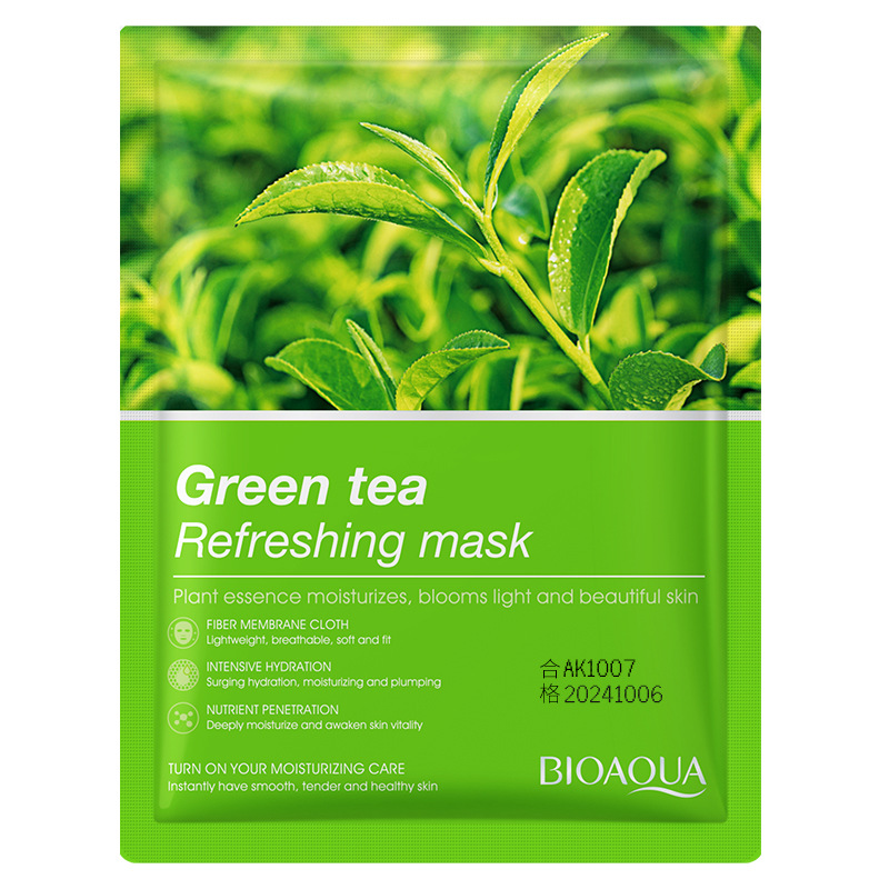 Антиоксидантная маска с экстрактом зеленого чая «BIOAQUA» (81662)