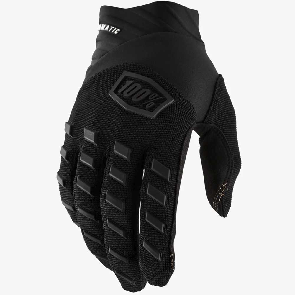 100% Airmatic Black/Charcoal перчатки для мотокросса и эндуро